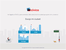 Tablet Screenshot of civico.com